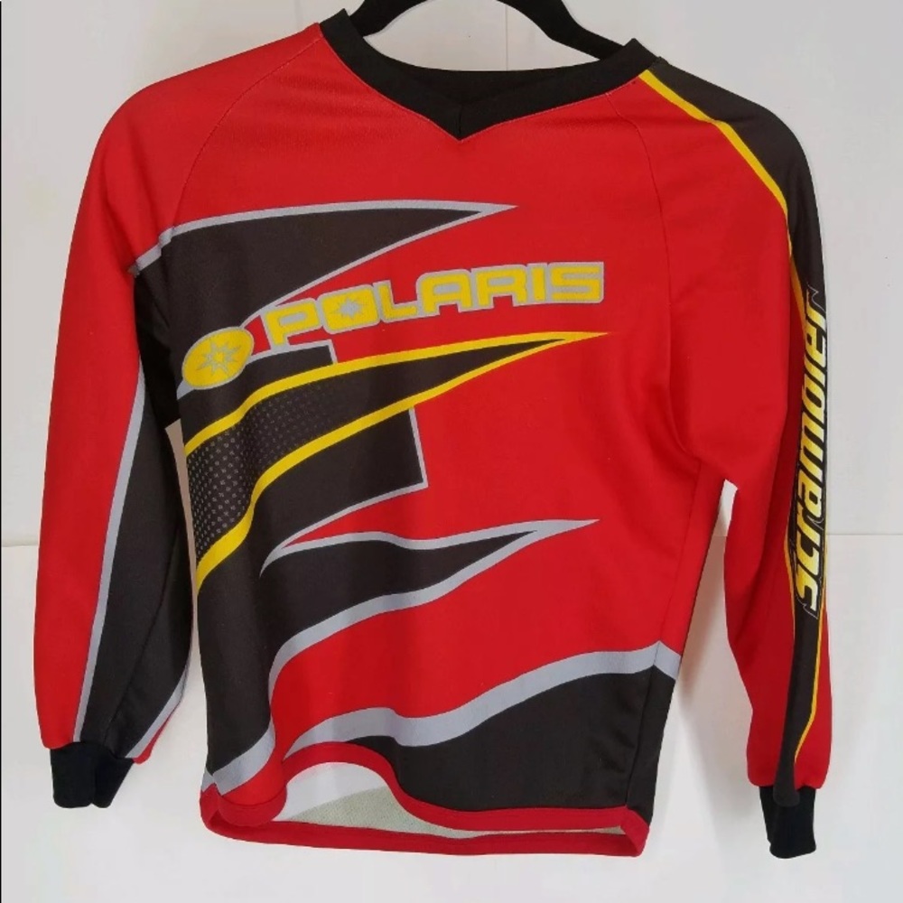 Youth Polaris scrambler racing jersey sz youth L